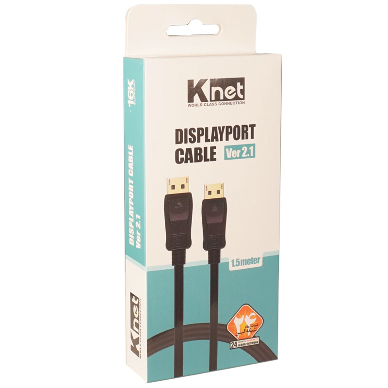 کابل Display 16K کی نت پلاس KP-A190 طول 1.8 متر