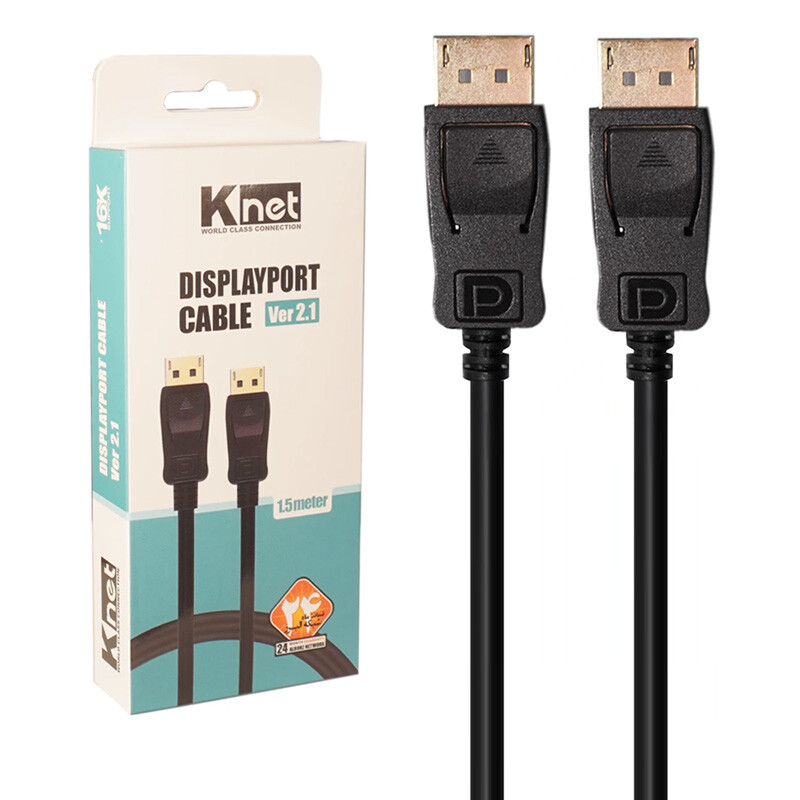 کابل Display 16K کی نت پلاس KP-A190 طول 1.8 متر