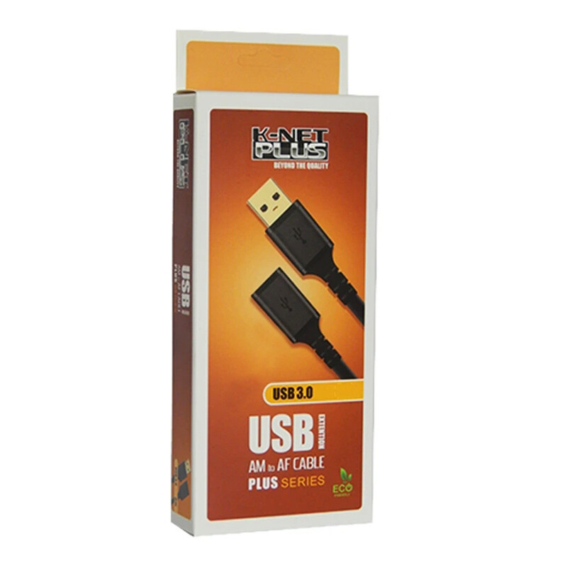 کابل افزایش طول USB3.0 کی نت پلاس KP-A35 طول 1.5 متر