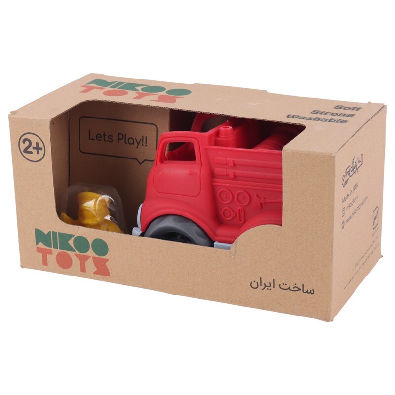 ماشین اسباب بازی آتش نشانی نیکو تویز کد V-110