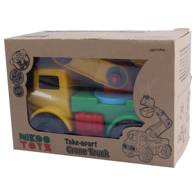 ماشین اسباب بازی جرثقیل نیکو تویز V-102