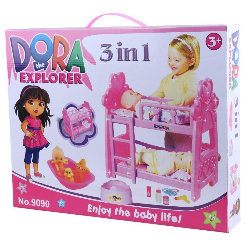 ست اسباب بازی تخت دو طبقه دورا 9090