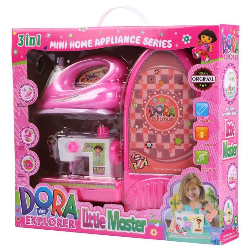 ست اسباب بازی لوازم خانه دورا طرح Explorer کد 0102 مجموعه 3 عددی