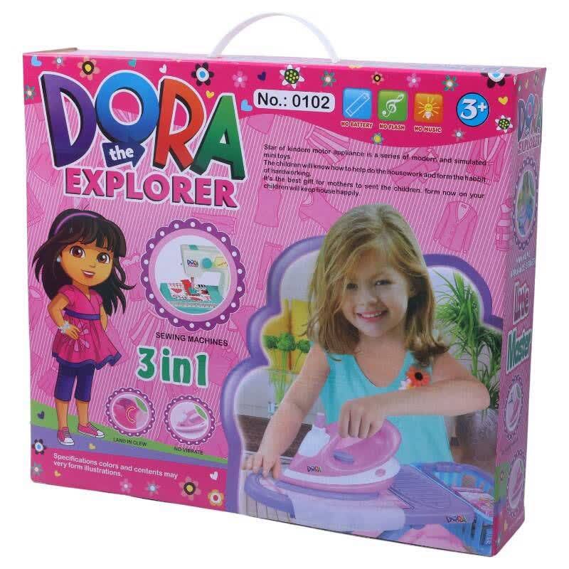 ست اسباب بازی لوازم خانه دورا طرح Explorer کد 0102 مجموعه 3 عددی