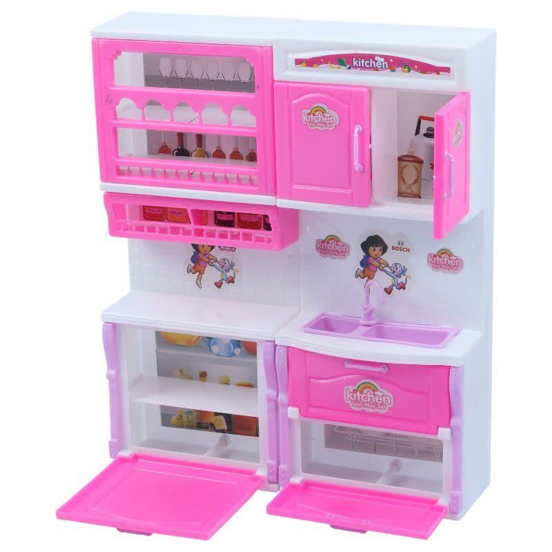 ست اسباب بازی آشپزخانه دورا طرح Explorer کد 7788 مجموعه 5 عددی