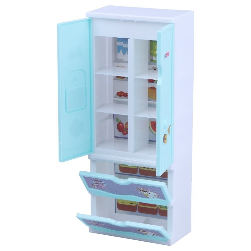 اسباب بازی یخچال ساید بای ساید باربی وکیومی B2200