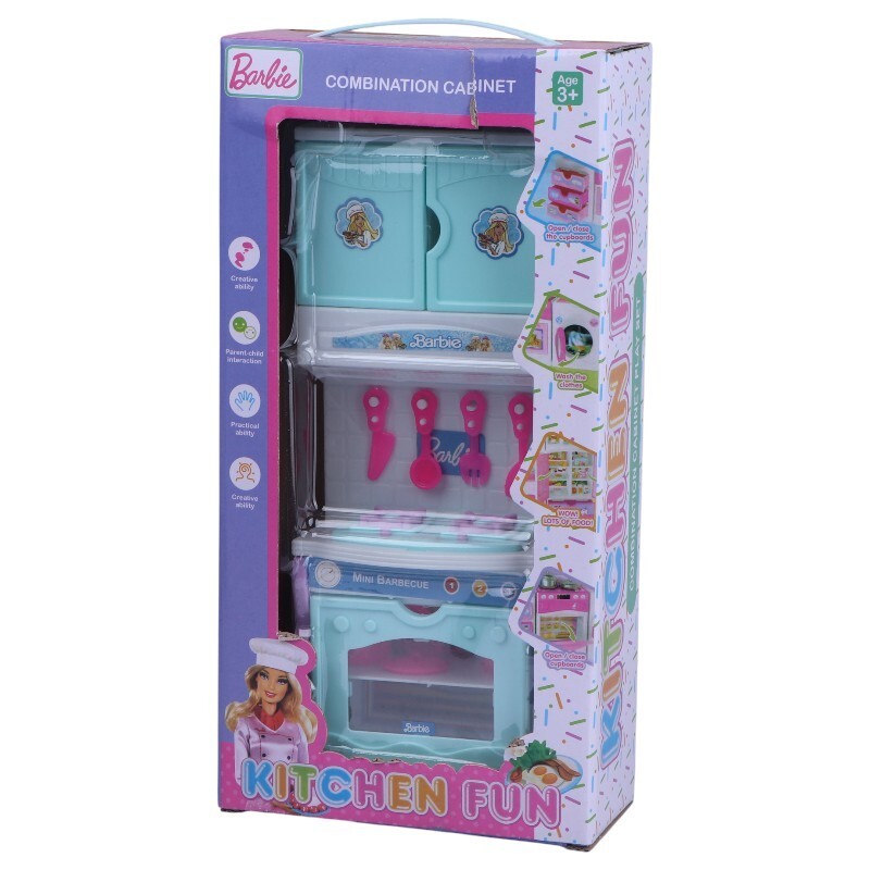 اسباب بازی اجاق گاز فر دار باربی وکیومی دورا B4400