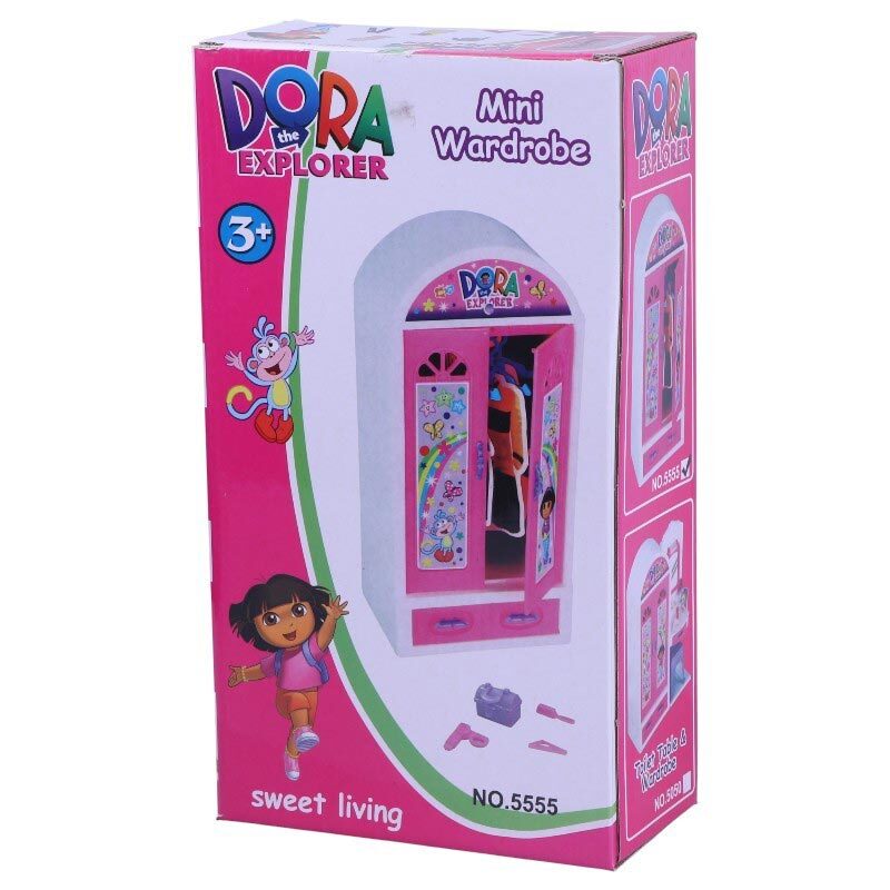 اسباب بازی کمد لباس با لوازم وکیومی دورا 5555
