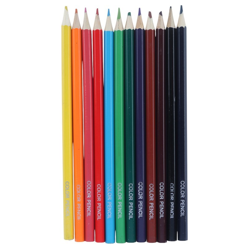 مداد رنگی 12 رنگ لبوبو MD91069-12