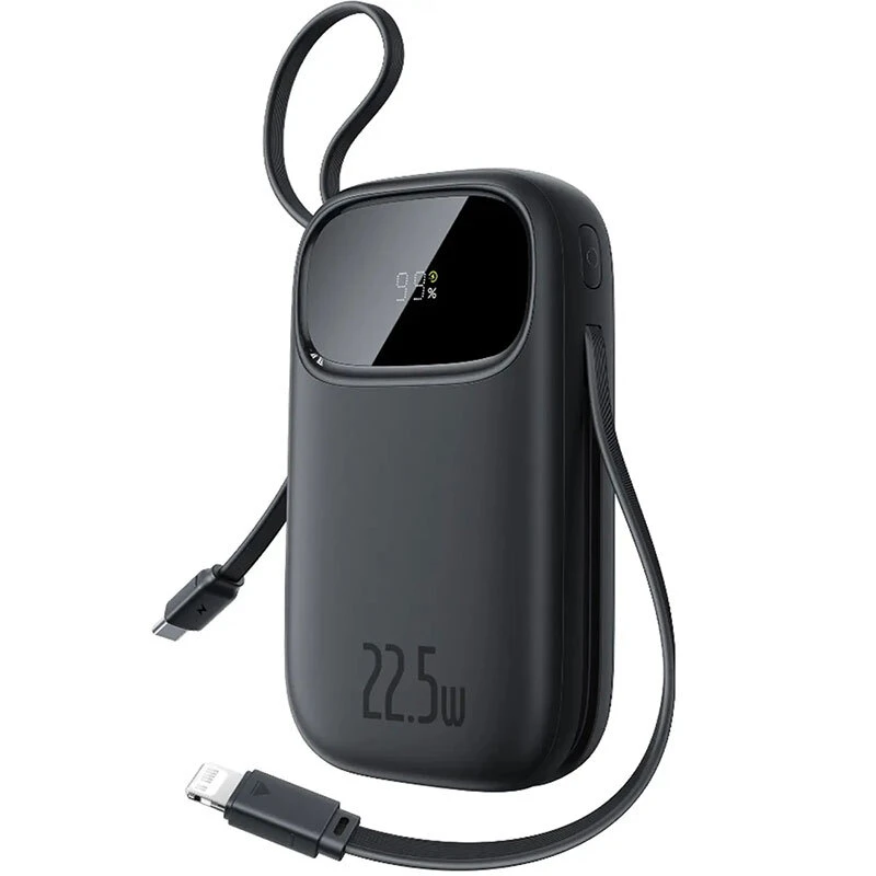 پاور بانک فست شارژ باسئوس QPOW3 P10082107123 PD 22.5W ظرفیت 20000 میلی آمپر ساعت