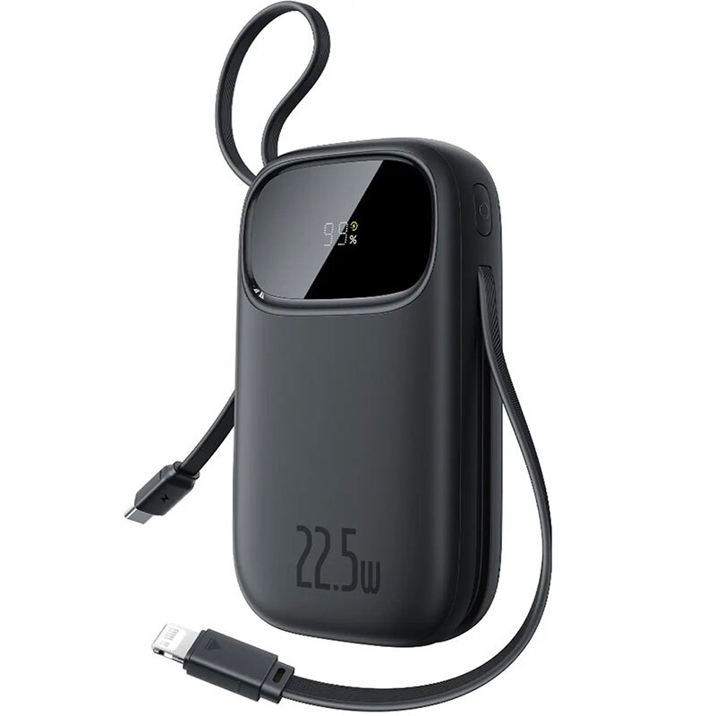 پاور بانک فست شارژ باسئوس QPOW3 P10082107123 PD 22.5W ظرفیت 20000 میلی آمپر ساعت