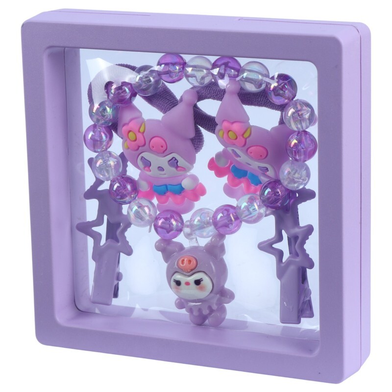 ست دستبند و گیره مو طرح کرومی