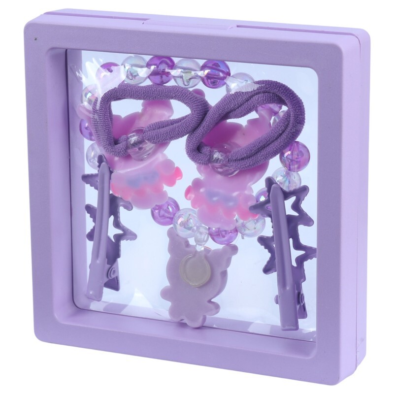 ست دستبند و گیره مو طرح کرومی