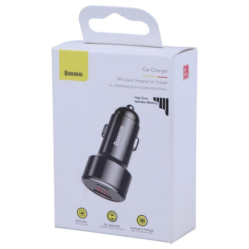 شارژر فندکی 45 وات باسئوس Magic CCMLC20C