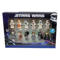 مینی فیگور شخصیت های جنگ ستارگان سلاح دار کد 22637 بسته 12 عددی