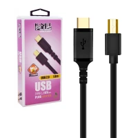 کابل K-net Plus KP-A54 Type-C to MiniUSB 1.8m