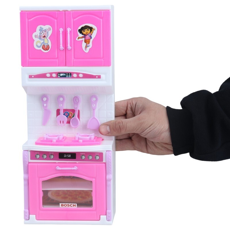 ست اسباب بازی آشپزخانه دورا طرح Explorer کد 1122 مجموعه 2 عددی