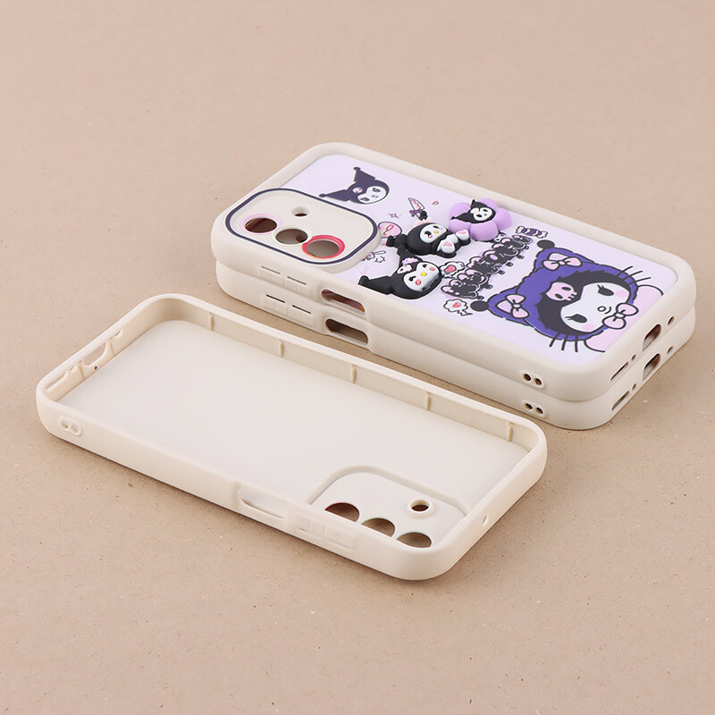 قاب سولید کارتونی برجسته محافظ لنزدار