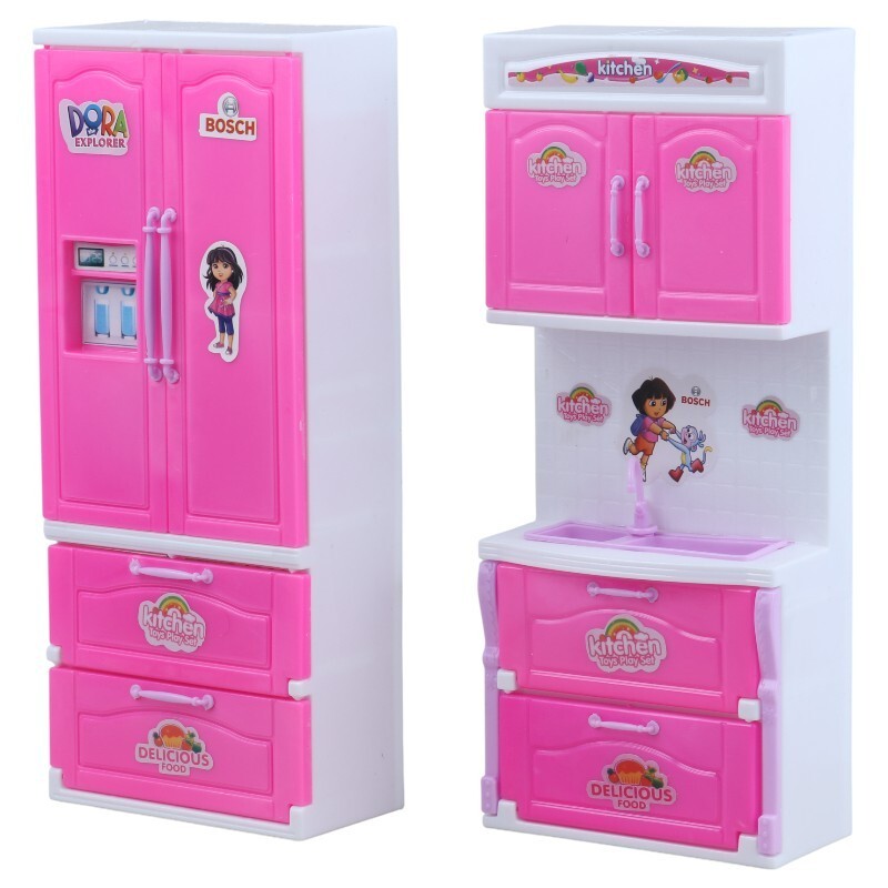 ست اسباب بازی آشپزخانه دورا طرح Explorer کد 5566 مجموعه 4 عددی