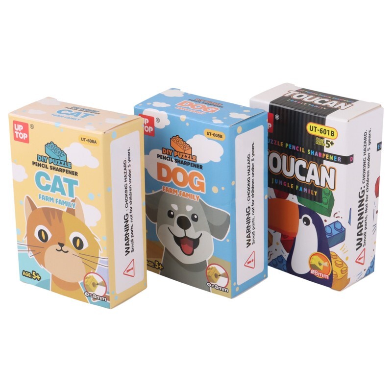 تراش پلاستیکی لگویی مخزن دار حیوانات UP TOP