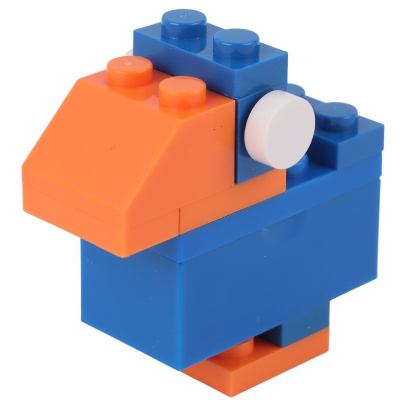 تراش پلاستیکی لگویی مخزن دار حیوانات UP TOP