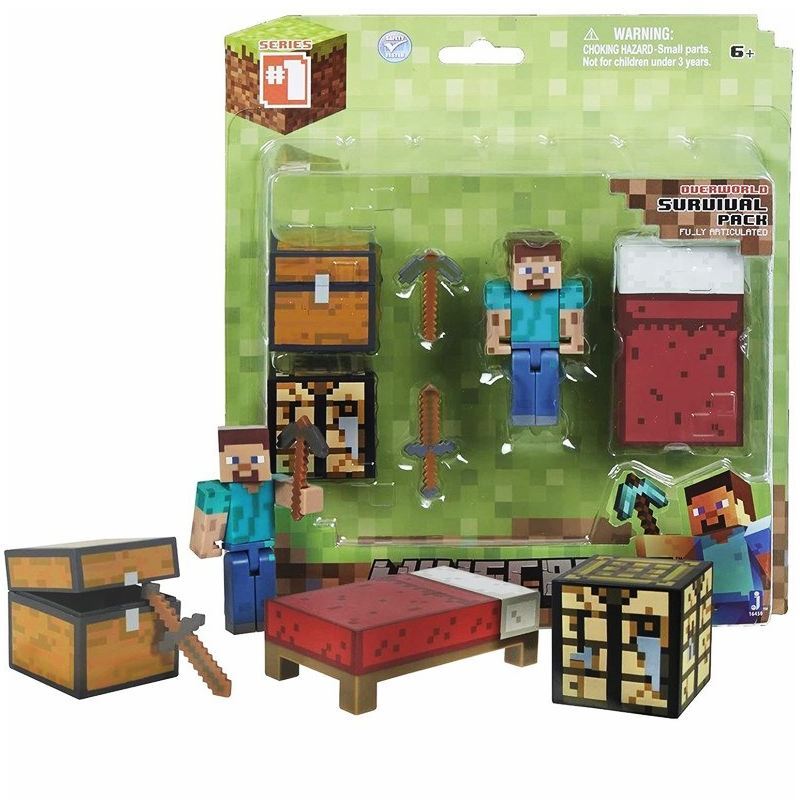 لگو استیو ماینکرافت 6 تکه Minecraft Steve Survival