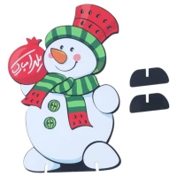 استند رومیزی یلدا رویال طرح آدم برفی کوچک