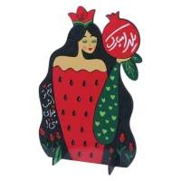 استند رومیزی یلدا رویال طرح دختر کوچک