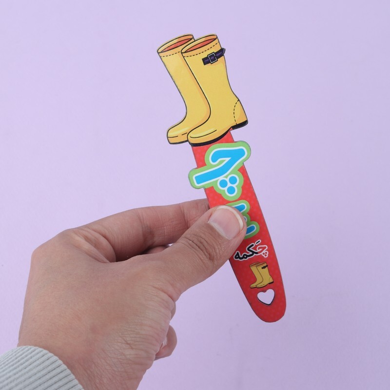 نشانگر کتاب چوبی رویال طرح چکمه