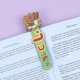 نشانگر کتاب چوبی رویال طرح نان