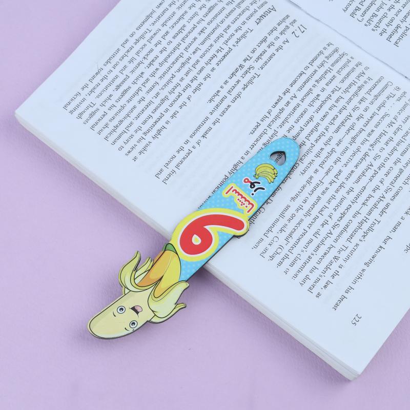 نشانگر کتاب چوبی رویال طرح موز