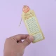 نشانگر کتاب چوبی رویال طرح یلدایی حافظ