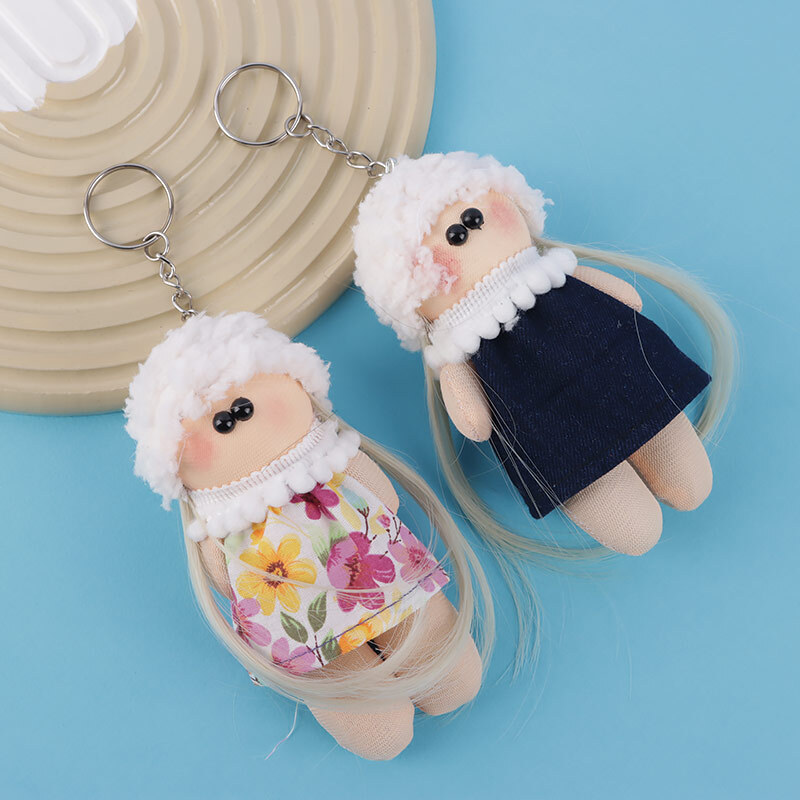 جاکلیدی عروسک روسی کلاه پشمی