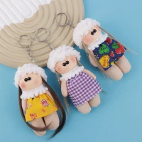 جاکلیدی عروسک روسی کلاه پشمی