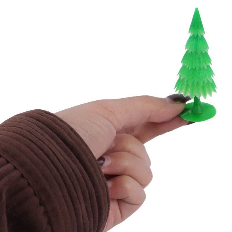 ماکت پلاستیکی درخت کاج الف بسته 2 عددی