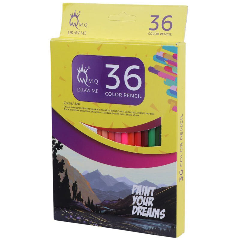 مداد رنگی 36 رنگ ام کیو