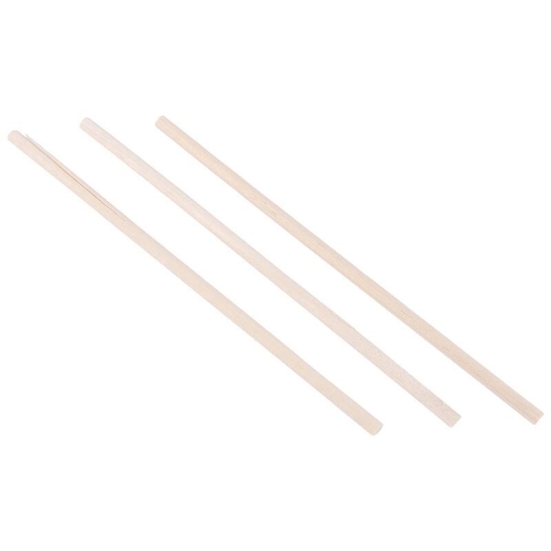 میله چوبی گرد باریک Alef قطر 4 میلی متر بسته 50 عددی