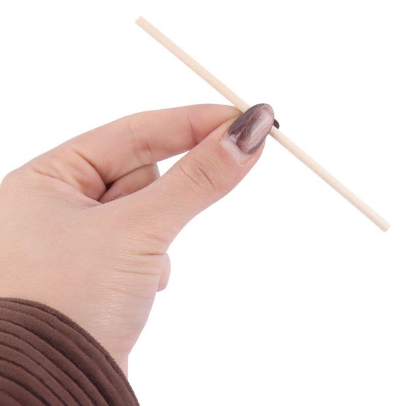 میله چوبی گرد باریک Alef قطر 4 میلی متر بسته 50 عددی