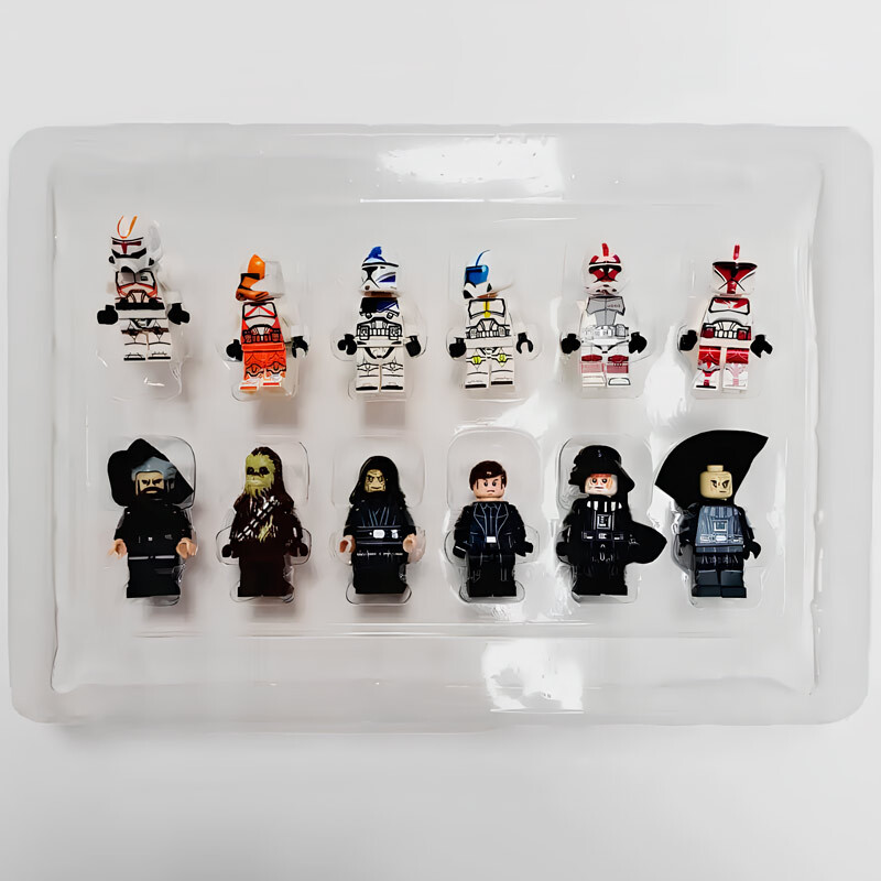 مینی فیگور شخصیت های جنگ ستارگان سلاح دار کد 22637 بسته 12 عددی