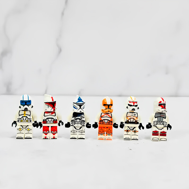 مینی فیگور شخصیت های جنگ ستارگان سلاح دار کد 22637 بسته 12 عددی