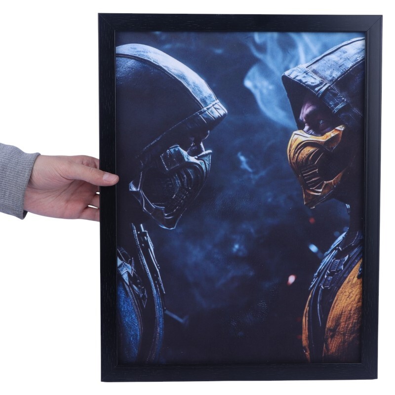 تابلو شاسی طرح Mortal Kombat سایز 33*43 سانتی متر کد 3