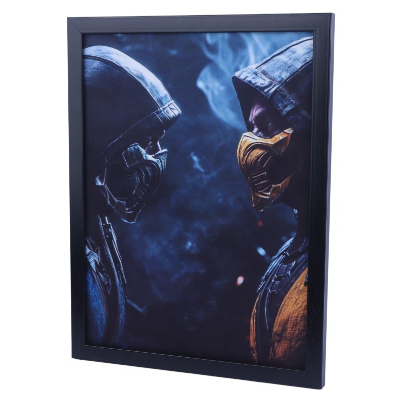 تابلو شاسی طرح Mortal Kombat سایز 33*43 سانتی متر کد 3