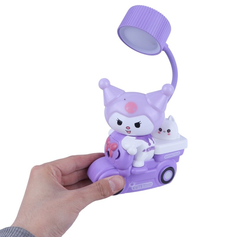 چراغ مطالعه فانتزی طرح کرومی موتور سوار XJD-86