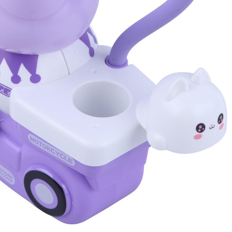 چراغ مطالعه فانتزی طرح کرومی موتور سوار XJD-86