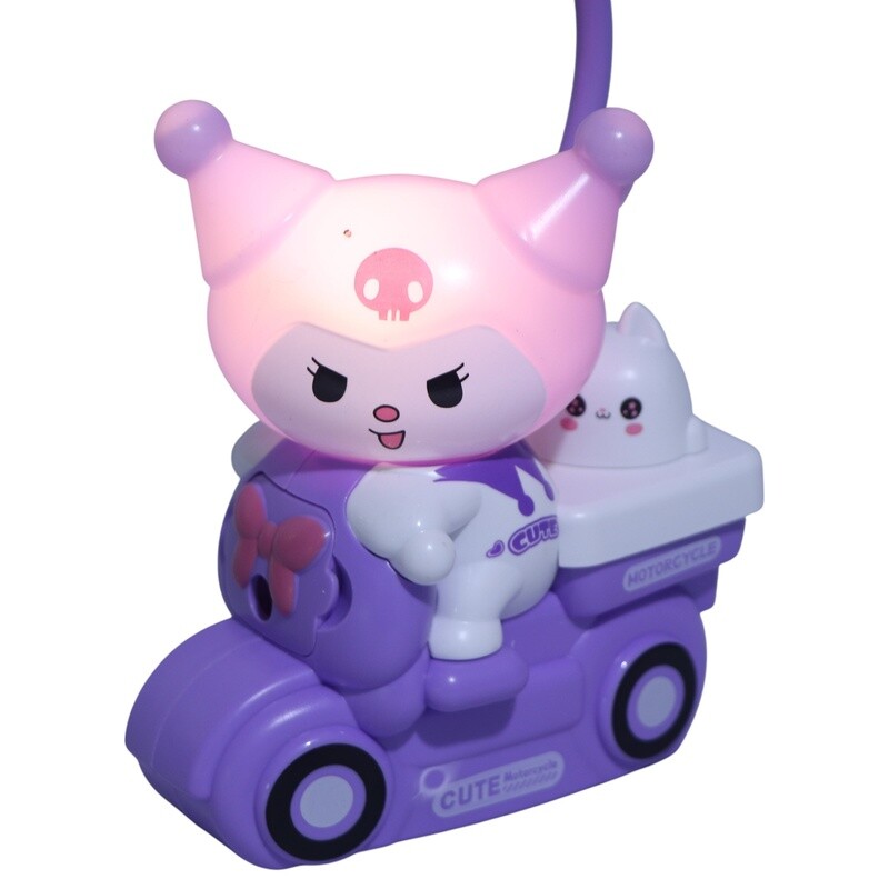 چراغ مطالعه فانتزی طرح کرومی موتور سوار XJD-86