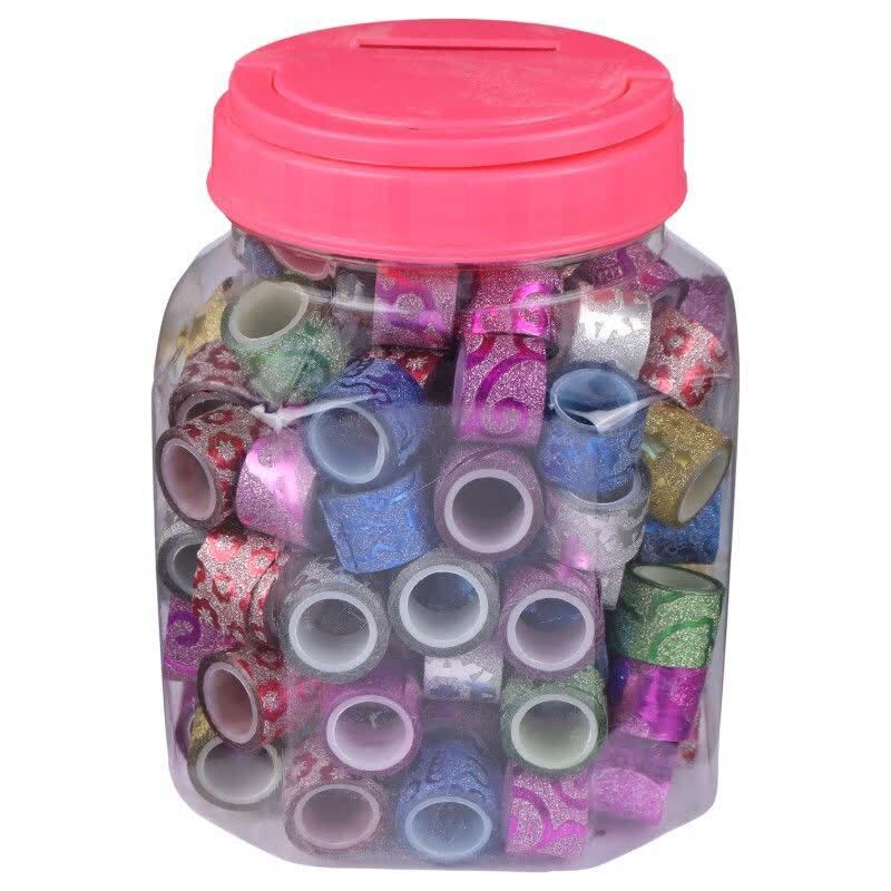 چسب نواری اکلیلی طرح دار بسته 150 عددی