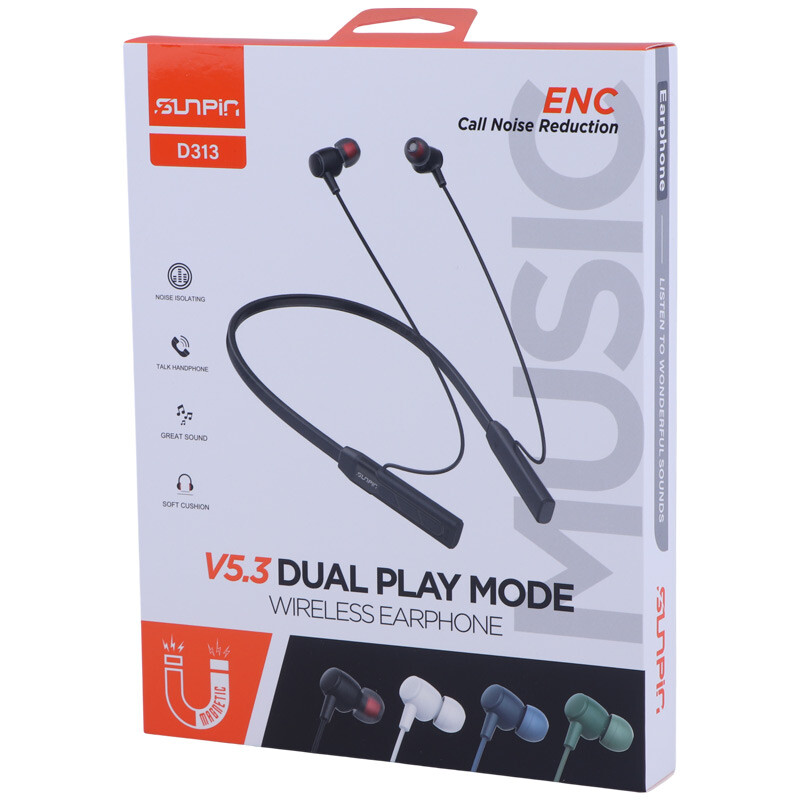 هندزفری بلوتوثی گردنی سان پین D313