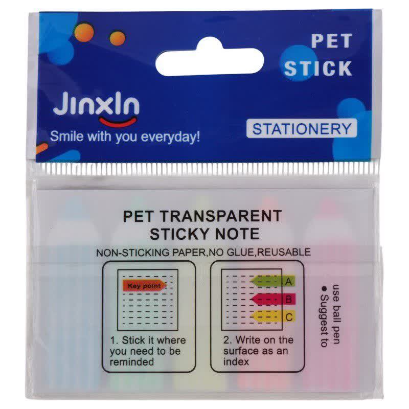 کاغذ یادداشت چسب دار طرح مداد Jinxln P01-2 4.5*1.2cm بسته 5 عددی