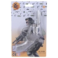 تفنگ فلزی ترقه ای اسباب بازی S-909