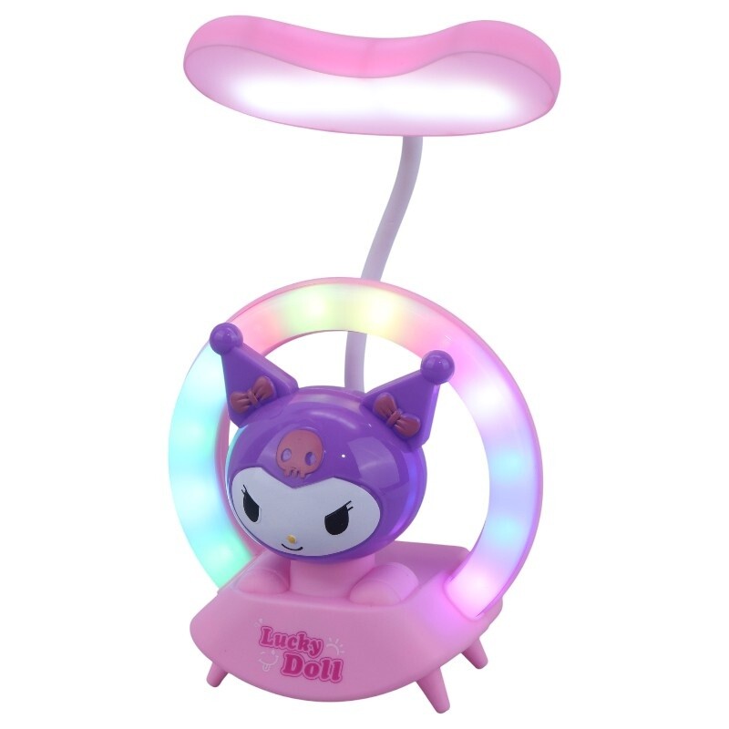 چراغ مطالعه فانتزی طرح حلقه ای کرومی No.556-1